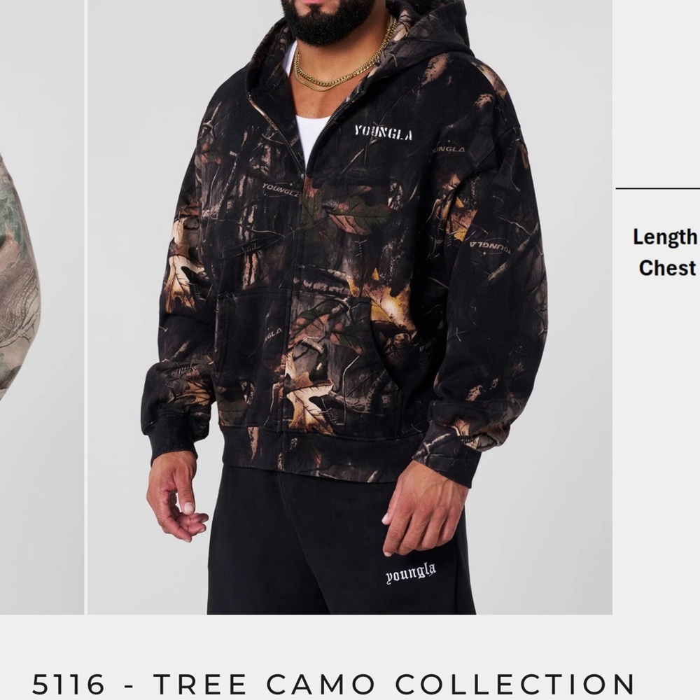YoungLA Tree Camo Collection Jacket